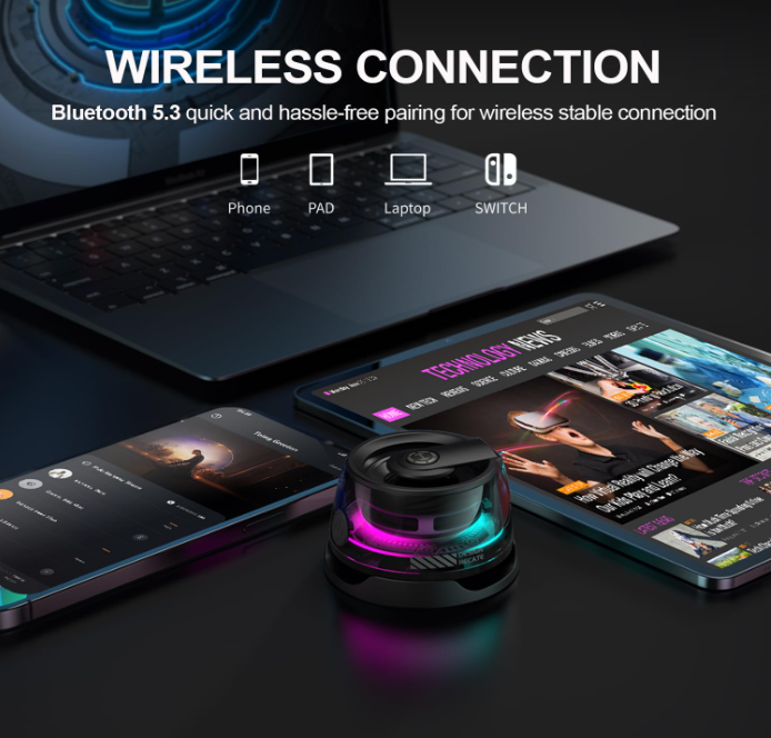 Basiq Magsafe Mini Speaker | Rechargeable Stereo Speaker